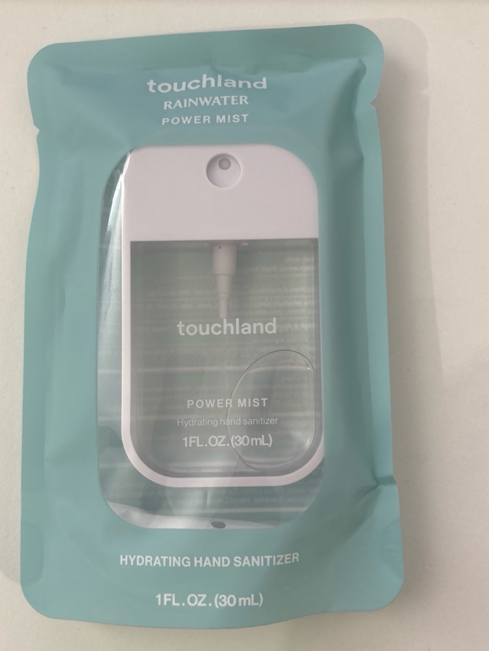 Touchland Rainwater Power Mist Hydrating Hand Sanitizer - White/Teal